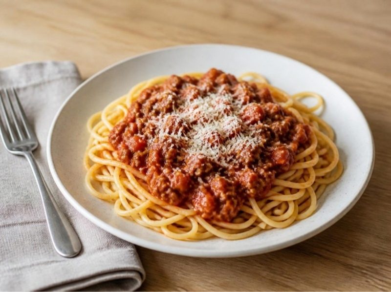 Pâtes à la bolognaise